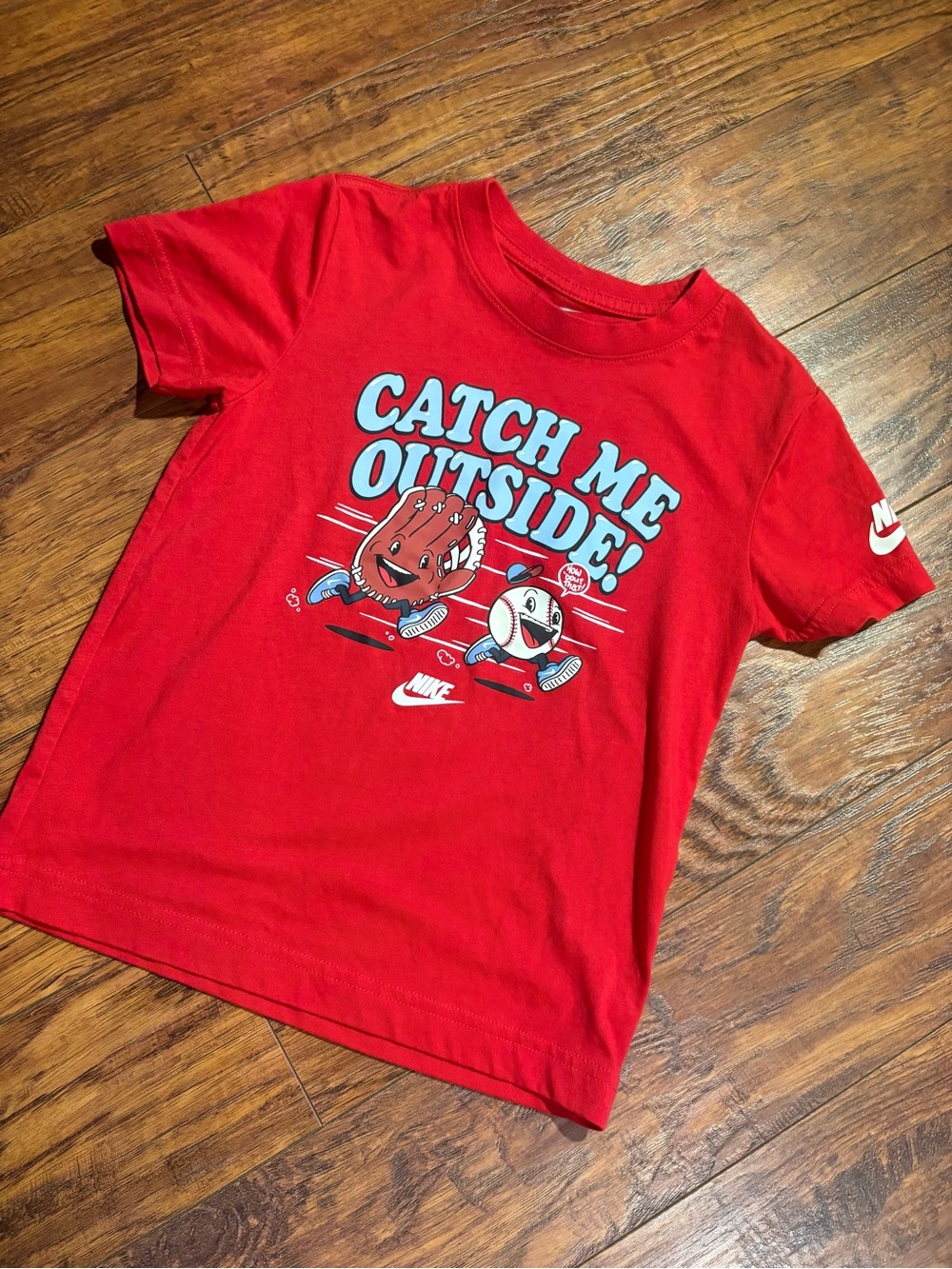 Nike boys size 6 baseball t shirt